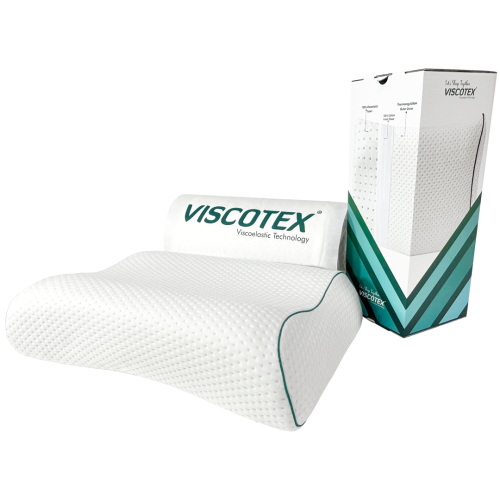 Visco Yüksek Ortopedik Yastık 55x40x13/11cm Beyaz